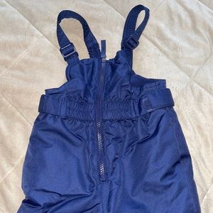 Cat & Jack Blue Heavyweight Snow Bibs